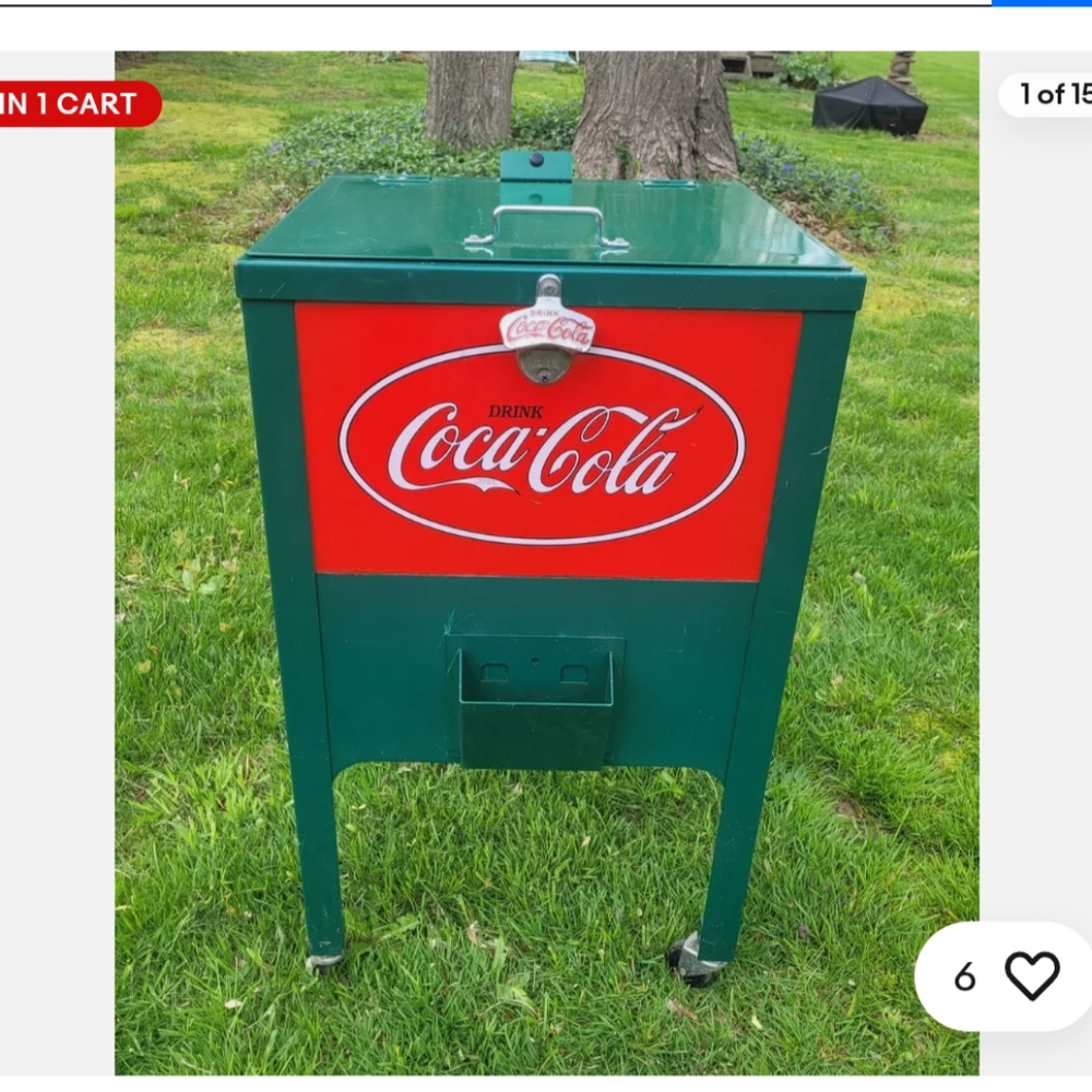 Vintage cooler